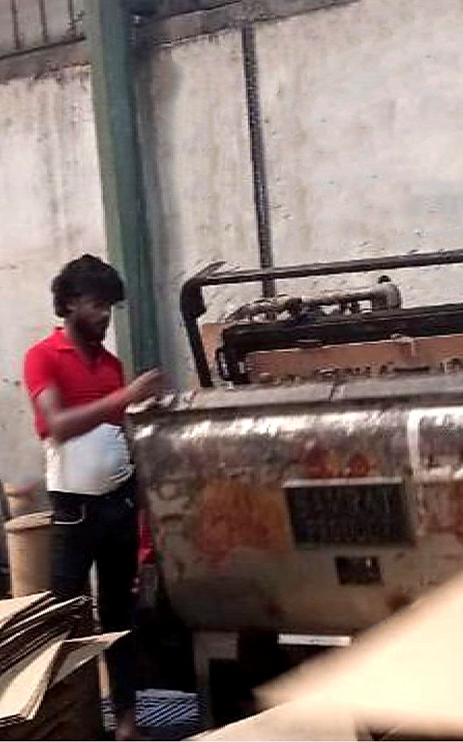 Die punching machine