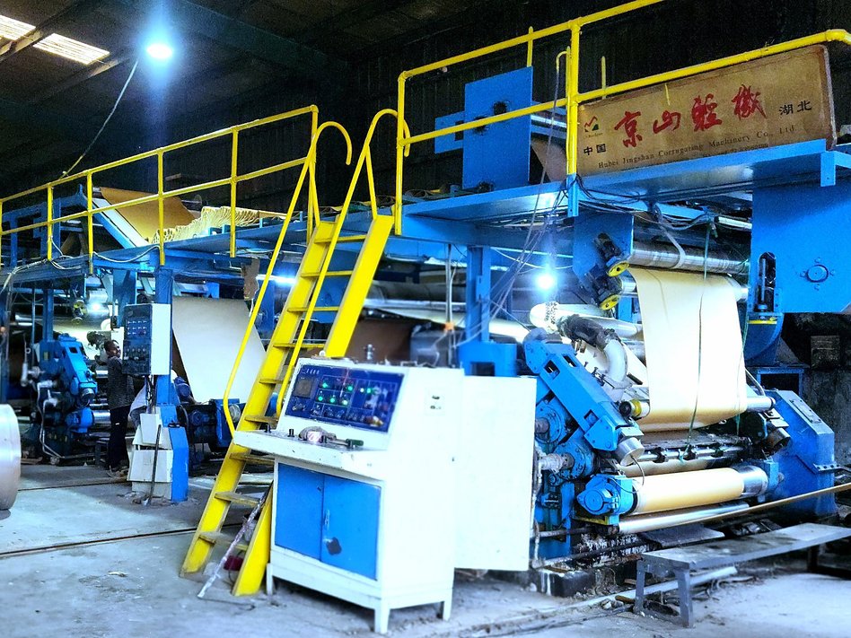 Automatic 5 ply corrugation line